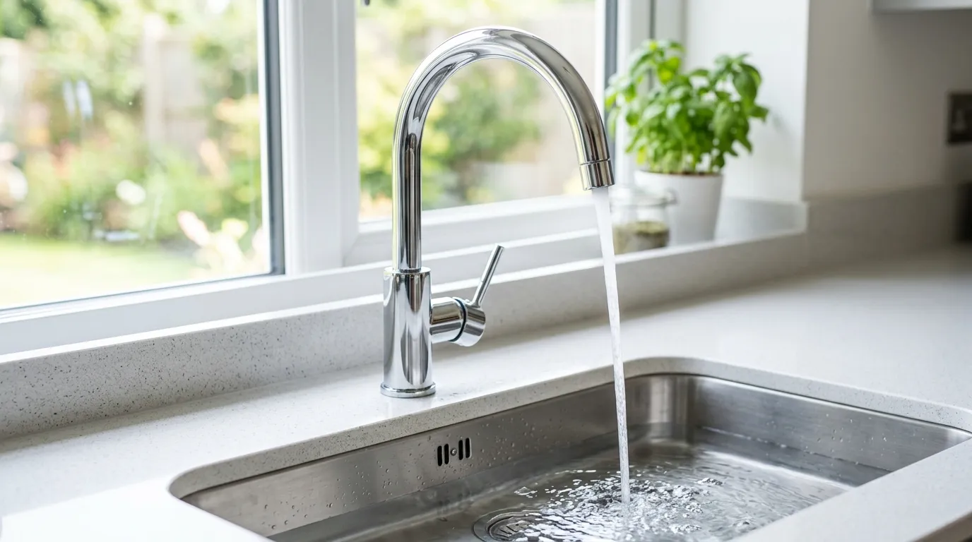 Local Plumbing Master Pros same day plumber fixing a faucet in Ingram, TX